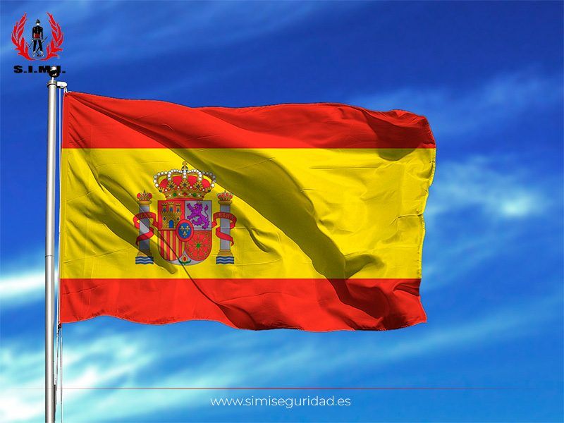 BANDERA175X50 - Bandera España estampada 75x50