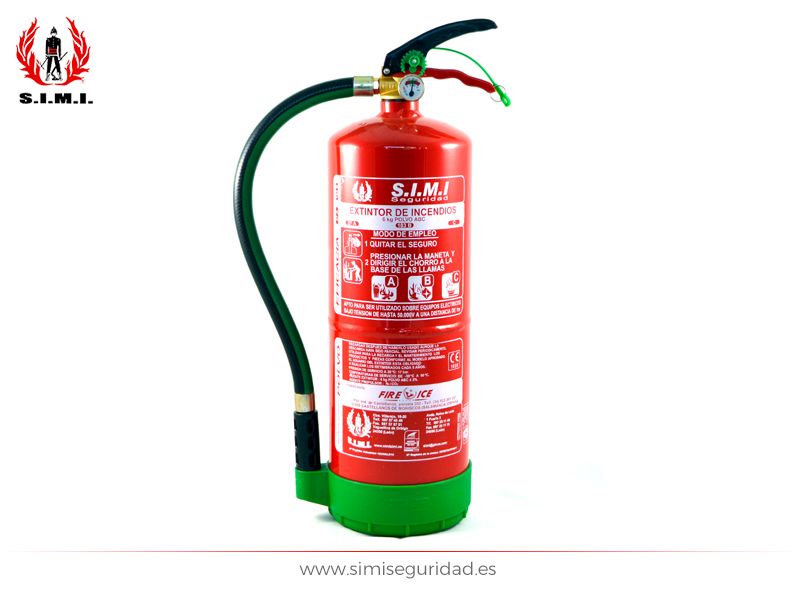 Extintor 6kg ABC eficacia 183B - Simi Seguridad
