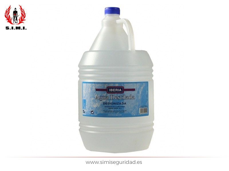 AGUADESTI5L - Agua destilada Iberia 5L