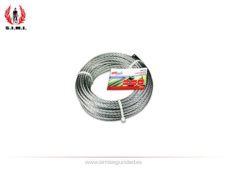 M86117G - Cable acero galvanizado 4 mm X 15 m