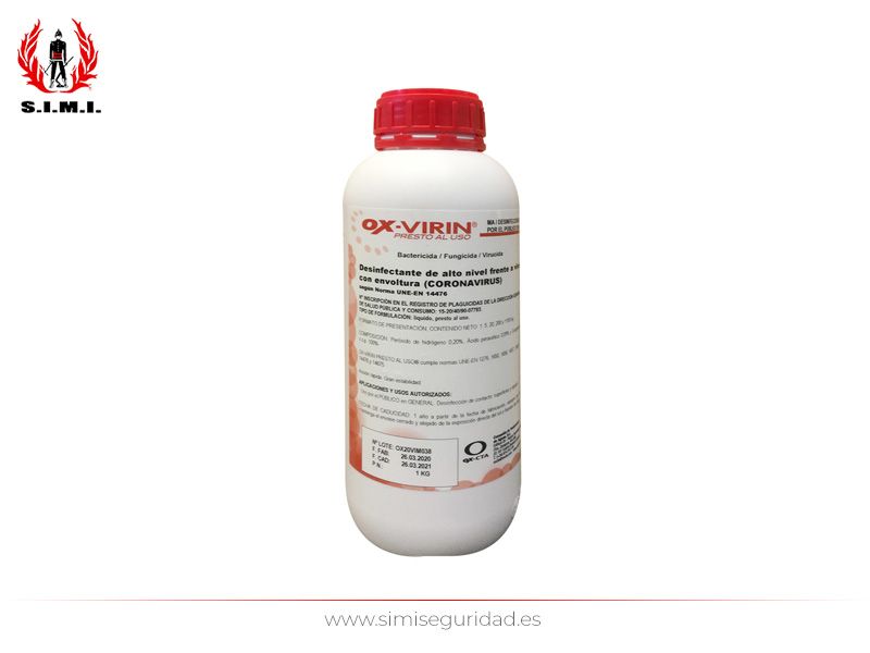 06208 - Desinfectante Ox-virin sin pulverizador